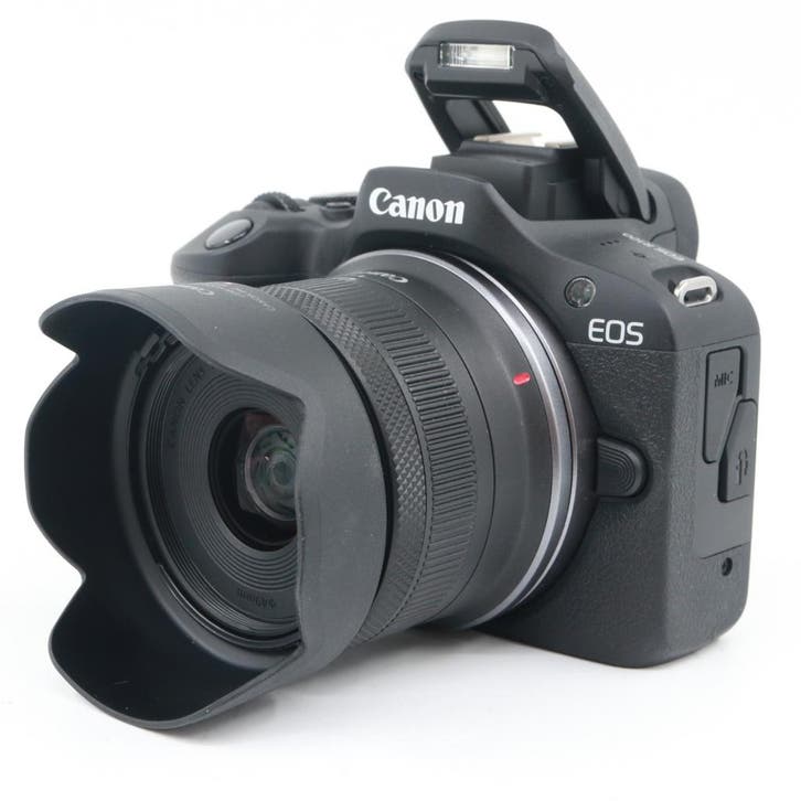 Canon EOS R100 + 18-45mm f/4.5-6.3 IS STM | Tweedehands, Audio, Tv en Foto, Foto | Lenzen en Objectieven, Zo goed als nieuw, Verzenden