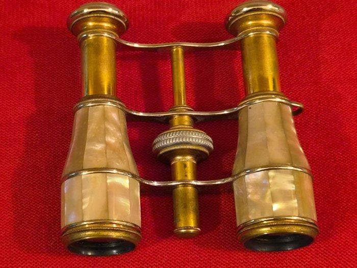 Observation binoculars - 1850-1900 - Frankrijk - Colmont, Verzamelen, Foto-apparatuur en Filmapparatuur
