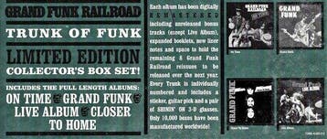 Grand Funk Railroad - Trunk Of Funk Box Set / Limited And, Nieuw in verpakking
