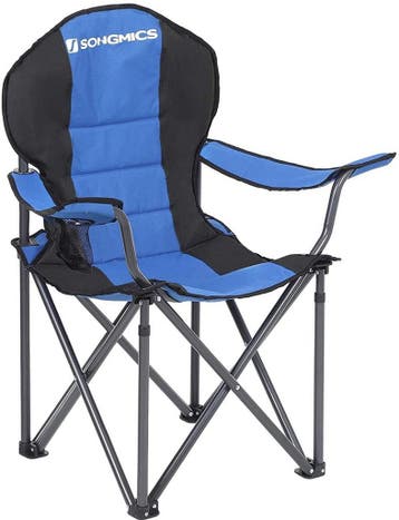 Campingstoel – viststoel - Opvouwbaar – Blauw –, Verzenden, Nieuw