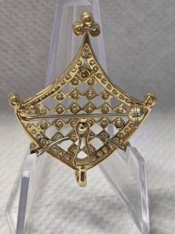Broche - 18 karaat Geel goud
