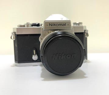 Nikon Nikomat FT3 + Nikon Ai NIKKOR 24mm F2.8 Analoge camera, Nieuw