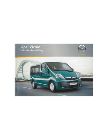 2010 OPEL VIVARO INSTRUCTIEBOEKJE NEDERLANDS, Auto diversen, Handleidingen en Instructieboekjes