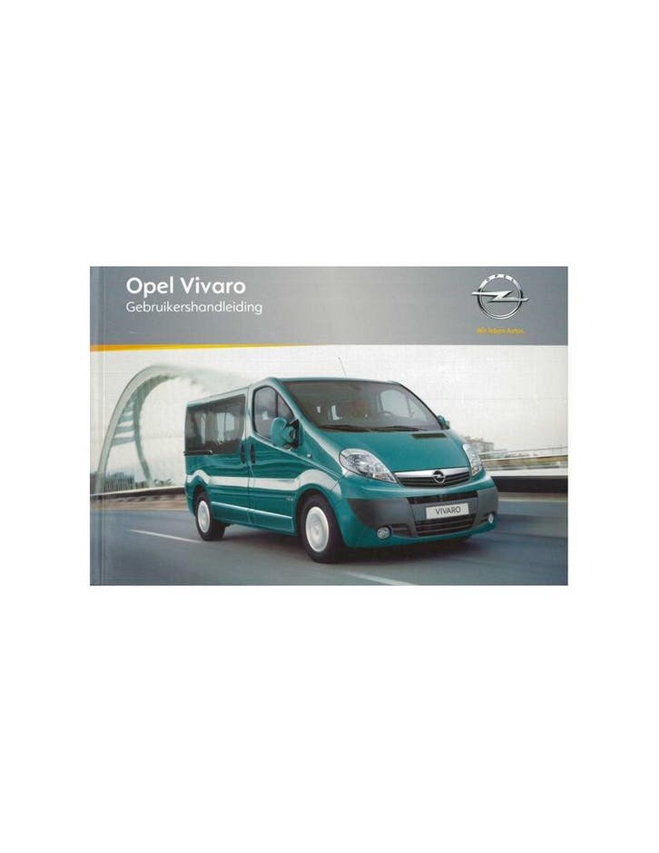 2010 OPEL VIVARO INSTRUCTIEBOEKJE NEDERLANDS, Auto diversen, Handleidingen en Instructieboekjes
