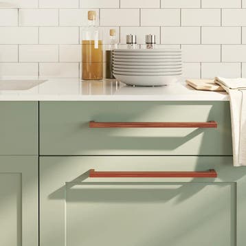 vidaXL Handvatten 5 st 320 mm roestvrij staal bronskleurig, Doe-het-zelf en Bouw, Hang- en Sluitwerk, Verzenden, Nieuw