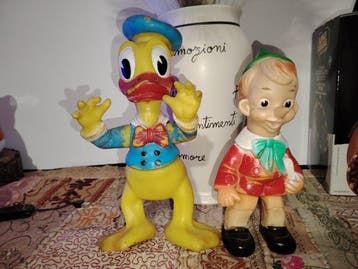 Disney - Jouet Pinocchio e paperino - Italie, Collections