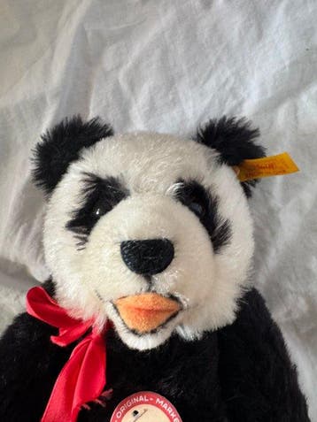 Steiff - Teddybeer Panda-Bär 29cm mit Stimme - Duitsland