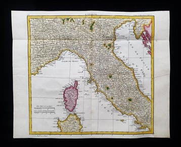 Europa - Noord-Italië / Lombardije / Piemonte / Ligurië /, Boeken, Atlassen en Landkaarten, Nieuw