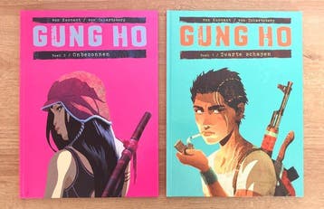 Gung Ho 1 t/m 5 - Opeenvolgende reeks HC - 5 Album - Eerste, Boeken, Nieuw
