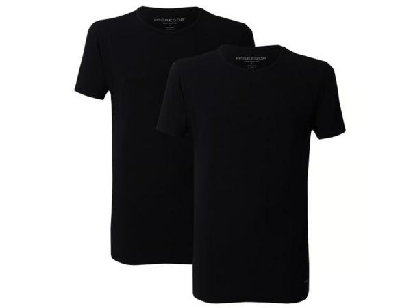 Veiling - McGregor Premium stretch t-shirt 2-pack o-neck zwa, Kleding | Heren, T-shirts