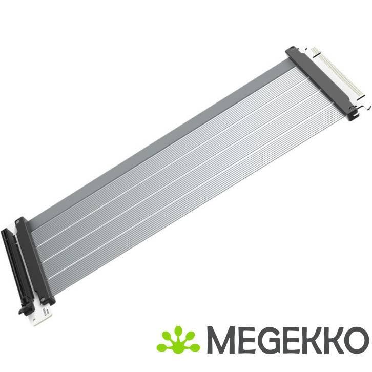 Cooler Master Riser Cable PCIe 5.0 x16 White -300mm, Computers en Software, Pc- en Netwerkkabels, Nieuw, Verzenden