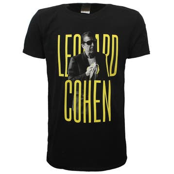 Leonard Cohen Banana T-Shirt - Officiële Merchandise
