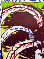 Pierre Alechinsky (1927) - Composition, Antiquités & Art, Antiquités | Autres Antiquités