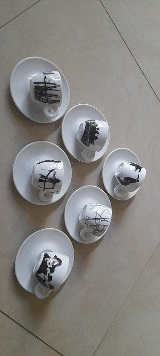illy - mario giacomelli - Service à café pour 6 personnes