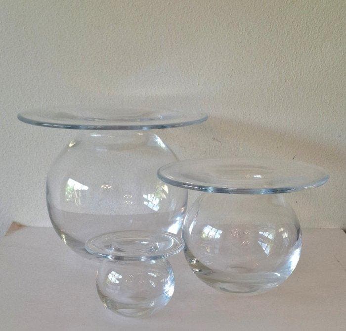 Riihimäki - Nanny Still - Vase (3) - Verre, Antiquités & Art, Antiquités | Meubles | Chaises & Canapés