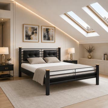 Van Schaik Arlanza Metalen Bed - 180 x 220