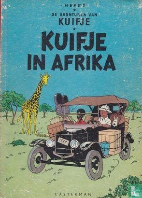 Kuifje in Afrika  - 1955, Boeken, Eén stripboek, Verzenden, Gelezen, Remi, Georges.
