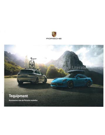 2019 PORSCHE TEQUIPMENT BROCHURE DUTCH, Nieuw