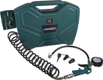2dekans | VONROC Draagbare Compressor – 1100W – 8 bar –, Ophalen of Verzenden, Nieuw