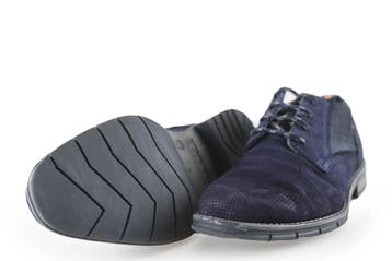 Bugatti Veterschoenen in maat 40 Blauw, Kleding | Heren, Schoenen, Bugatti, Gedragen, Veterschoenen, Verzenden