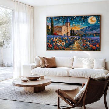 Iconica - Moonlight Serenade in Provence - unique 1/1 XXL