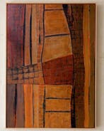 Laima Studio - AMBER COCOON - XL Abstract on 3D Canvas