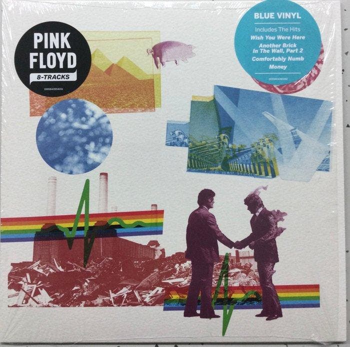 Pink Floyd - 2 Albums - The Wall + 8-Tracks (Pink Floyd, CD & DVD, Vinyles Singles