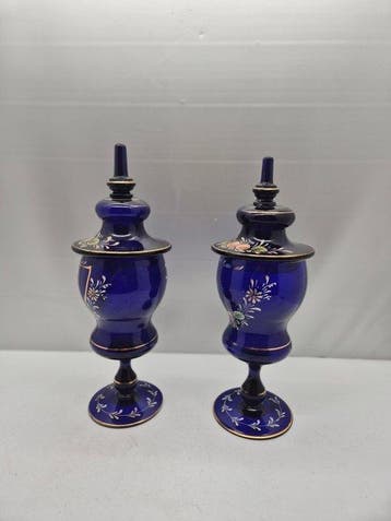 Apothekerspot / Albarello (2) - Muranoglas - Paar