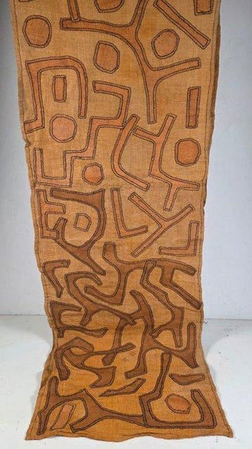 Raffia-stof - Shoowa-Kuba - DR Congo (Zonder minimumprijs)
