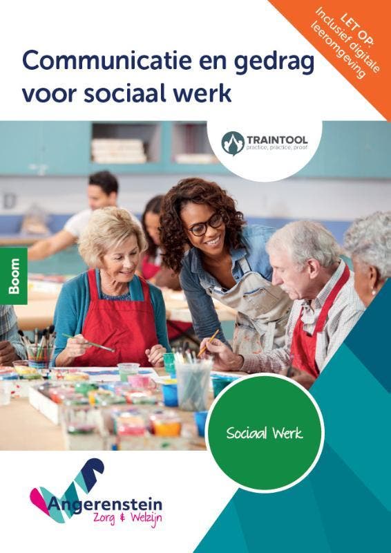 Communicatie en gedrag voor sociaal werk incl. TrainTool |, Boeken, Schoolboeken, Zo goed als nieuw, Verzenden