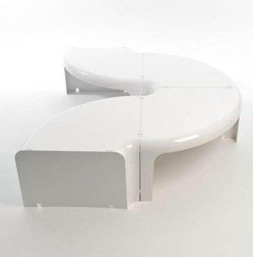 B-Line - Rodolfo Bonetto - Salontafel - 4 van 4 - ABS