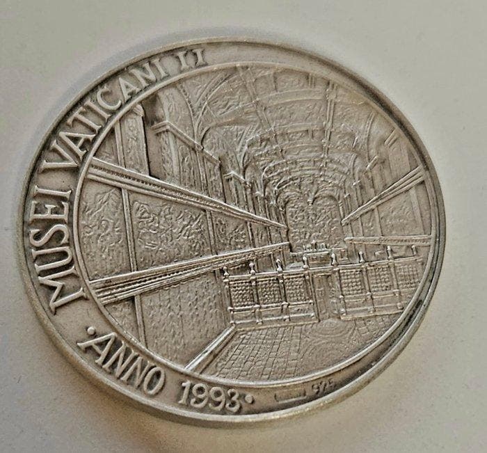 Penning - Contri Gianni - Musei Vaticani - Michelangelo 24, Postzegels en Munten, Munten | Europa | Niet-Euromunten