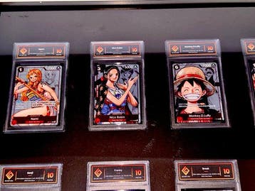 Bonfire - 10 Graded card - One Piece - Monkey D. Luffy - AI, Nieuw