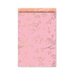 5x Cadeauzak Sint Songtekst Roze Sinterklaas 17x25cm, Ophalen of Verzenden, Nieuw, Cadeauzakje
