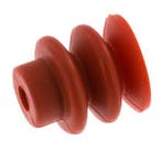 Soufflet 30mm Silicone Rouge Ventouse Course 13mm, Verzenden