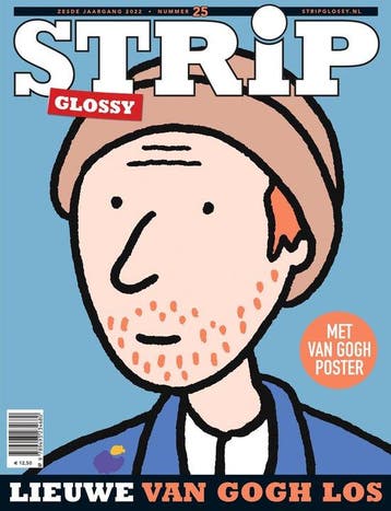 StripGlossy 25 9789493234680 Lieuwe van Gogh, Boeken, Verzenden, Zo goed als nieuw, Lieuwe van Gogh