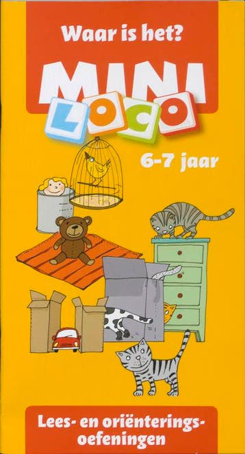 Mini Loco Waar is het ? - Lees- en oriëntatie oefeningen /, Verzenden, Gelezen, M. Junga