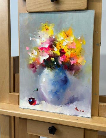 Aziz Sulaimanov - Yellow Flowers