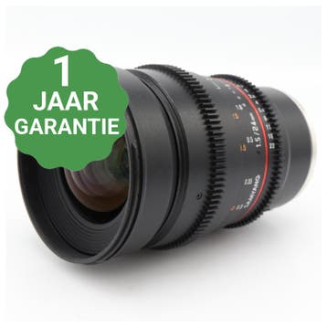 Samyang 24mm T1.5 VDSLR ED AS IF UMC II Sony FE |, Verzenden