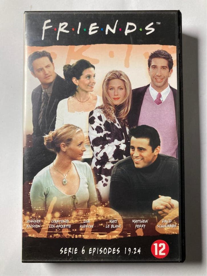 FRIENDS SERIE 6 EPISODES 19 - 24 (VHS), Cd's en Dvd's, VHS | Film, Gebruikt