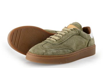 Shabbies Amsterdam Sneakers in maat 42 Groen, Overige kleuren, Verzenden, Shabbies Amsterdam, Zo goed als nieuw