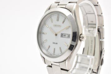 Seiko - Solar - Zonder minimumprijs - V158-0AB0 - Heren -, Bijoux, Sacs & Beauté