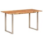 Eettafel 140x70cm | Retour deal | Prijsknaller (Overige), Huis en Inrichting, Tafels | Eettafels, 100 tot 150 cm, Verzenden, 50 tot 100 cm