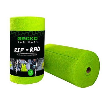 Gecko Microvezeldoeken op rol 75 stuks, Autos : Divers, Produits d'entretien, Ophalen of Verzenden