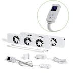 2dekans | SpeedComfort Radiator Ventilator Duo Set – Bespaar, Doe-het-zelf en Bouw, Verwarming en Radiatoren, Ophalen of Verzenden