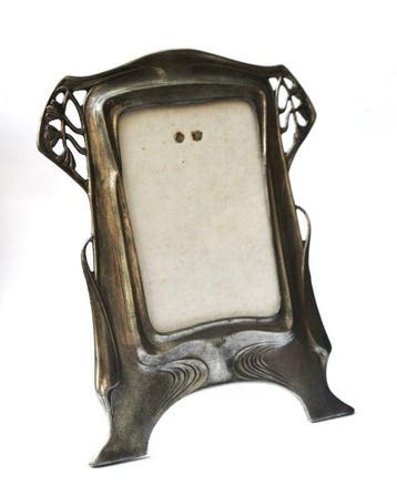 Kurz Edeltin - Cadre photo - Verre, Étain, Antiquités & Art