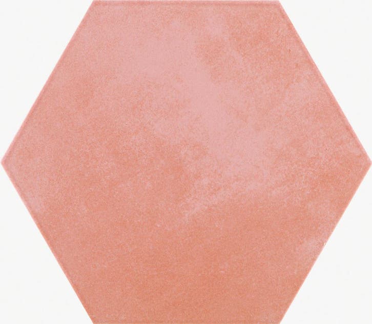 19,8X22,8 HEX AGATHA CIRCUS 21 CORAL Glans, Doe-het-zelf en Bouw, Tegels, Ophalen of Verzenden