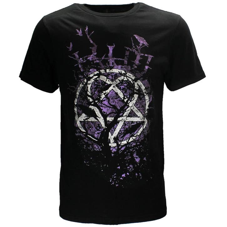 HIM Crows Official Band T-Shirt - Officiële Merchandise, Kleding | Heren, T-shirts