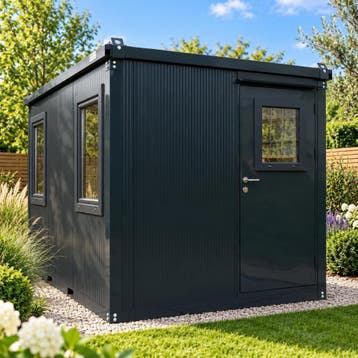 Tuinkantoor prefab 3x2 raam links direct leverbaar, Doe-het-zelf en Bouw, Nieuw