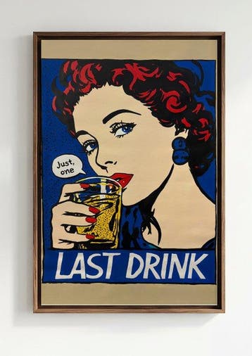Flavia Delgado - LAST DRINK XL (NO RESERVE)